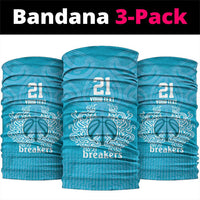 New Zealand Custom Neck Gaiter Fire Basketball Maori Tribal Sky Blue LT9 package One Size: 25*50cm Blue - Polynesian Pride