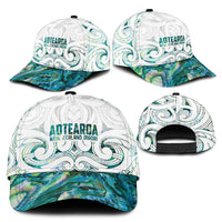 New Zealand Aotearoa Classic Cap Green Maori Papua Shell Indigenous LT9 - Polynesian Pride