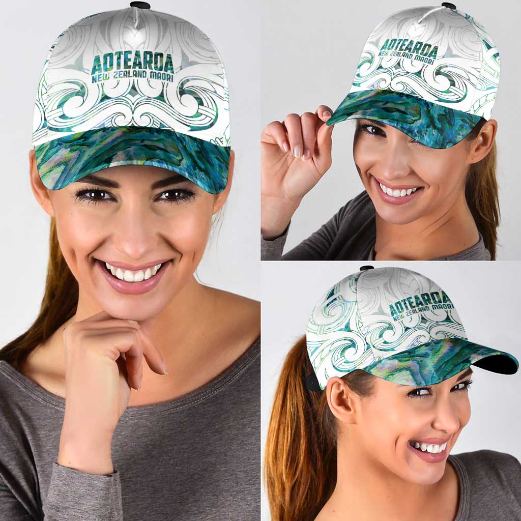 New Zealand Aotearoa Classic Cap Green Maori Papua Shell Indigenous LT9 - Polynesian Pride