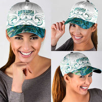 New Zealand Aotearoa Classic Cap Green Maori Papua Shell Indigenous LT9 - Polynesian Pride