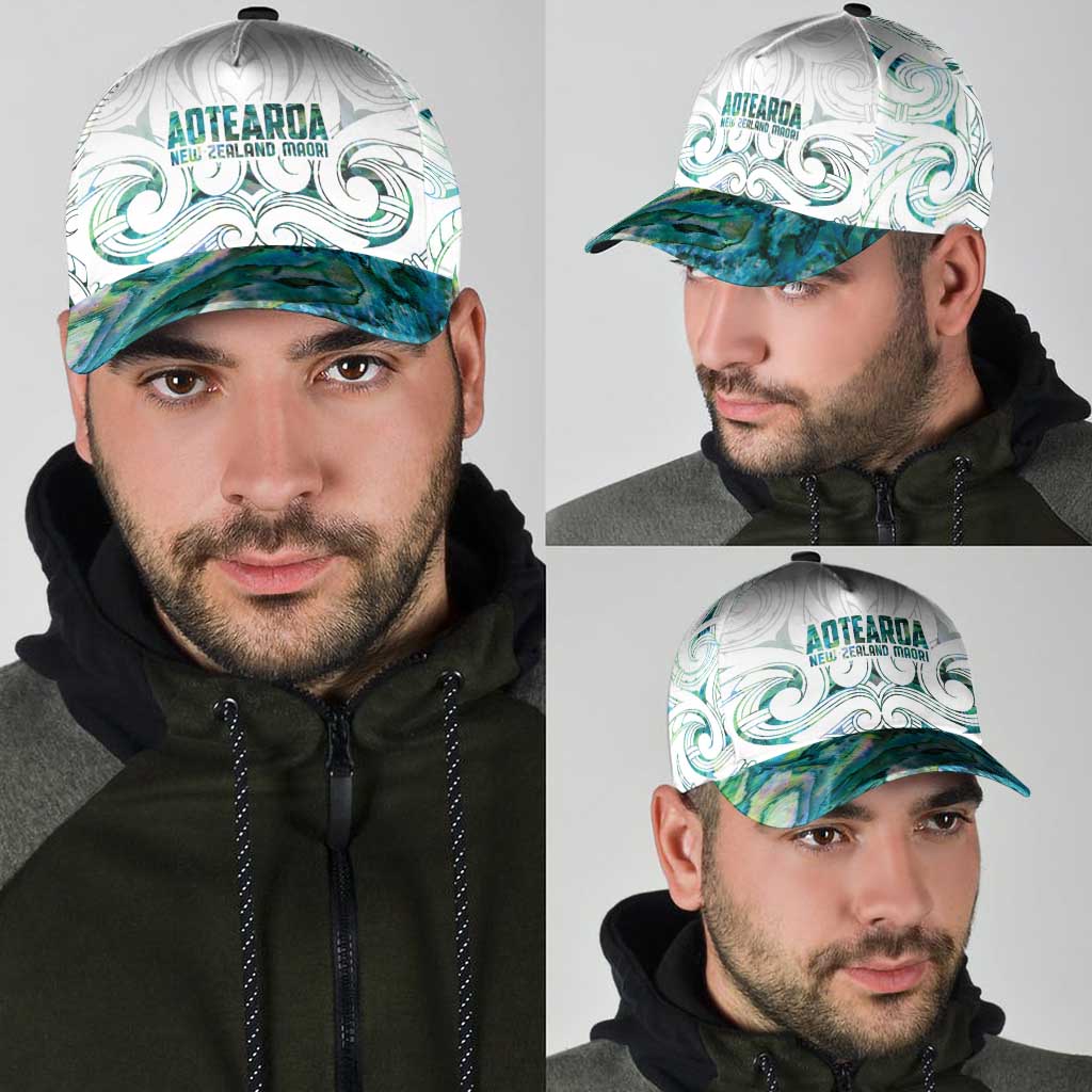 New Zealand Aotearoa Classic Cap Green Maori Papua Shell Indigenous LT9 - Polynesian Pride