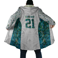 Custom New Zealand Aotearoa Cloak Green Maori Paua Shell Indigenous LT9 - Polynesian Pride