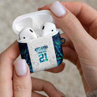 Custom New Zealand Aotearoa AirPods Case Maori Paua Shell Indigenous LT9 - Polynesian Pride