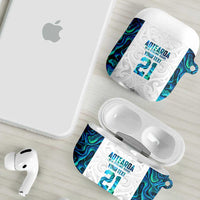 Custom New Zealand Aotearoa AirPods Case Maori Paua Shell Indigenous LT9 - Polynesian Pride