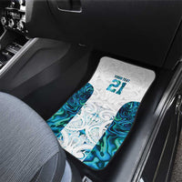 Custom New Zealand Aotearoa Car Mats Maori Paua Shell Indigenous LT9 - Polynesian Pride