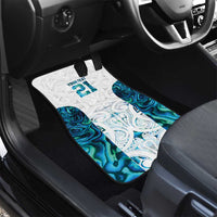Custom New Zealand Aotearoa Car Mats Maori Paua Shell Indigenous LT9 - Polynesian Pride