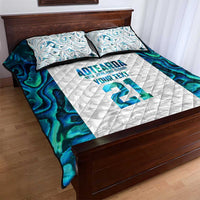 Custom New Zealand Aotearoa Quilt Bed Set Maori Paua Shell Indigenous LT9 - Polynesian Pride