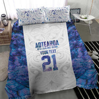 Custom New Zealand Aotearoa Bedding Set Purple Maori Paua Shell Indigenous LT9 - Polynesian Pride