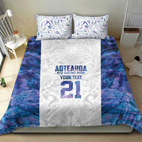 Custom New Zealand Aotearoa Bedding Set Purple Maori Paua Shell Indigenous LT9 - Polynesian Pride