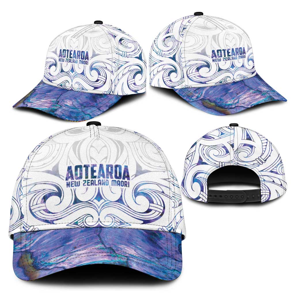 New Zealand Aotearoa Classic Cap Purple Maori Papua Shell Indigenous LT9 - Polynesian Pride