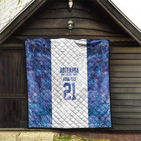 Custom New Zealand Aotearoa Quilt Purple Maori Paua Shell Indigenous LT9 - Polynesian Pride