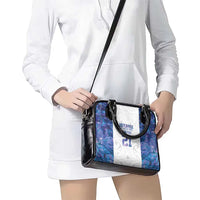 Custom New Zealand Aotearoa Shoulder Handbag Purple Maori Paua Shell Indigenous LT9 - Polynesian Pride