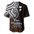 Your Matter Suicide Prevention Baseball Jersey Gold Polynesian Tribal LT9 - Polynesian Pride