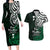 Your Matter Suicide Prevention Couples Matching Long Sleeve Bodycon Dress and Hawaiian Shirt Green Polynesian Tribal LT9 Green - Polynesian Pride