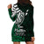 Your Matter Suicide Prevention Hoodie Dress Green Polynesian Tribal LT9 - Polynesian Pride