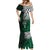 Your Matter Suicide Prevention Mermaid Dress Green Polynesian Tribal LT9 - Polynesian Pride