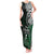 Your Matter Suicide Prevention Tank Maxi Dress Green Polynesian Tribal LT9 Women Green - Polynesian Pride