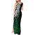 Your Matter Suicide Prevention Tank Maxi Dress Green Polynesian Tribal LT9 - Polynesian Pride