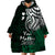 Your Matter Suicide Prevention Wearable Blanket Hoodie Green Polynesian Tribal LT9 - Polynesian Pride