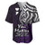 Your Matter Suicide Prevention Baseball Jersey Purple Polynesian Tribal LT9 Purple - Polynesian Pride