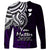 Your Matter Suicide Prevention Long Sleeve Shirt Purple Polynesian Tribal LT9 - Polynesian Pride