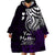 Your Matter Suicide Prevention Wearable Blanket Hoodie Purple Polynesian Tribal LT9 - Polynesian Pride