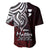 Your Matter Suicide Prevention Baseball Jersey Red Polynesian Tribal LT9 - Polynesian Pride