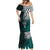 Your Matter Suicide Prevention Mermaid Dress Turqoise Polynesian Tribal LT9 - Polynesian Pride