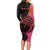 personalised-polynesia-fishing-long-sleeve-bodycon-dress-with-maori-hei-matau-fish-hook-pink-art