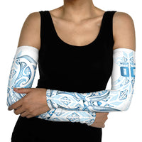 Maori Rugby Custom Ngaru Mangopare Arm Sleeves Kahui Whetu Niho Taniwha Motif LT9 - Polynesian Pride