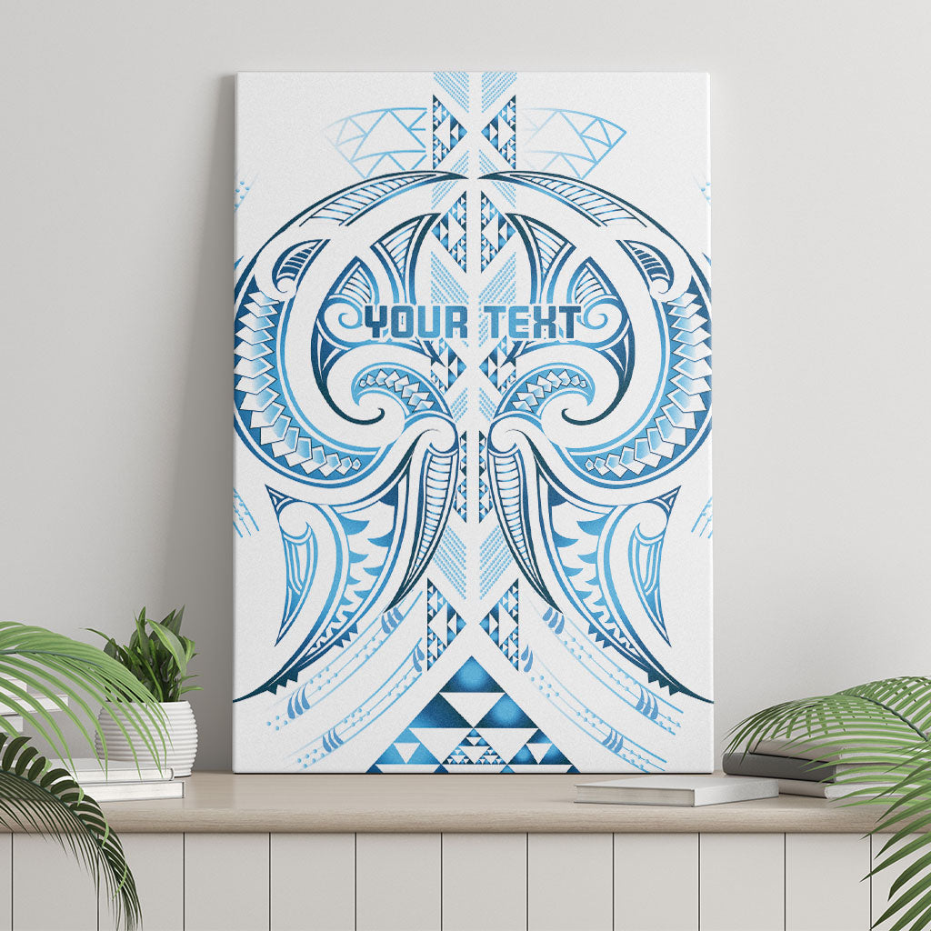 Maori Rugby Custom Ngaru Mangopare Canvas Wall Art Kahui Whetu Niho Taniwha Motif LT9 - Polynesian Pride