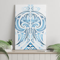 Maori Rugby Custom Ngaru Mangopare Canvas Wall Art Kahui Whetu Niho Taniwha Motif LT9 - Polynesian Pride