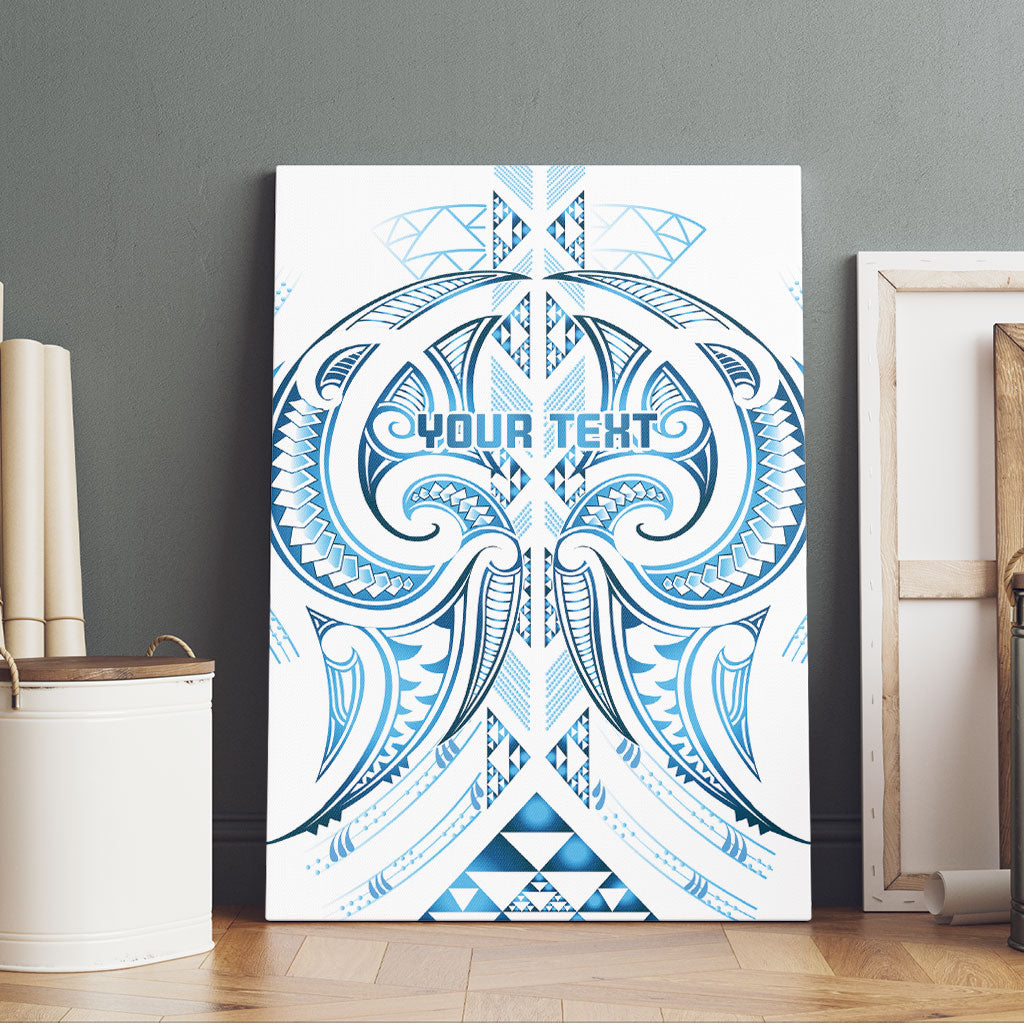 Maori Rugby Custom Ngaru Mangopare Canvas Wall Art Kahui Whetu Niho Taniwha Motif LT9 - Polynesian Pride