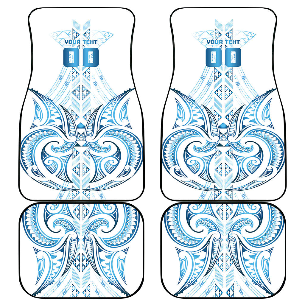 Maori Rugby Custom Ngaru Mangopare Car Mats Kahui Whetu Niho Taniwha Motif LT9 - Polynesian Pride