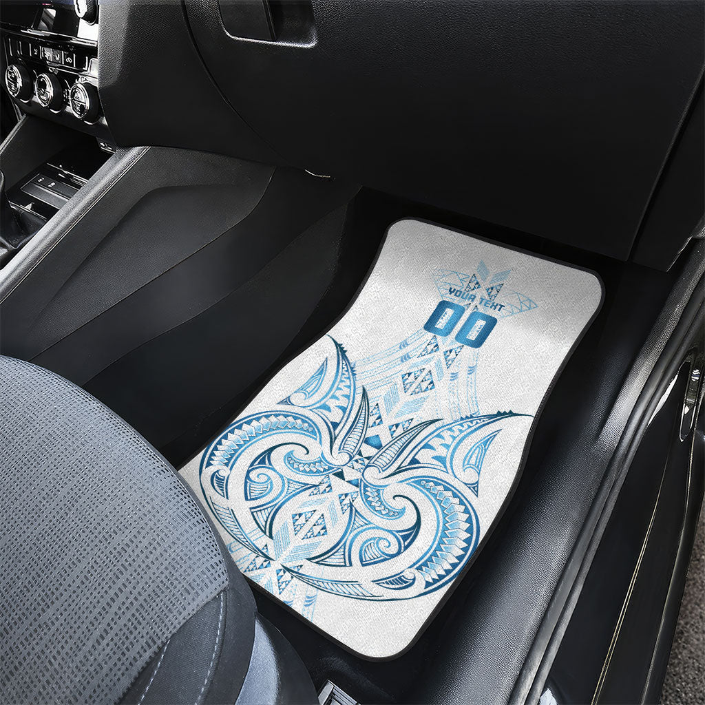 Maori Rugby Custom Ngaru Mangopare Car Mats Kahui Whetu Niho Taniwha Motif LT9 - Polynesian Pride