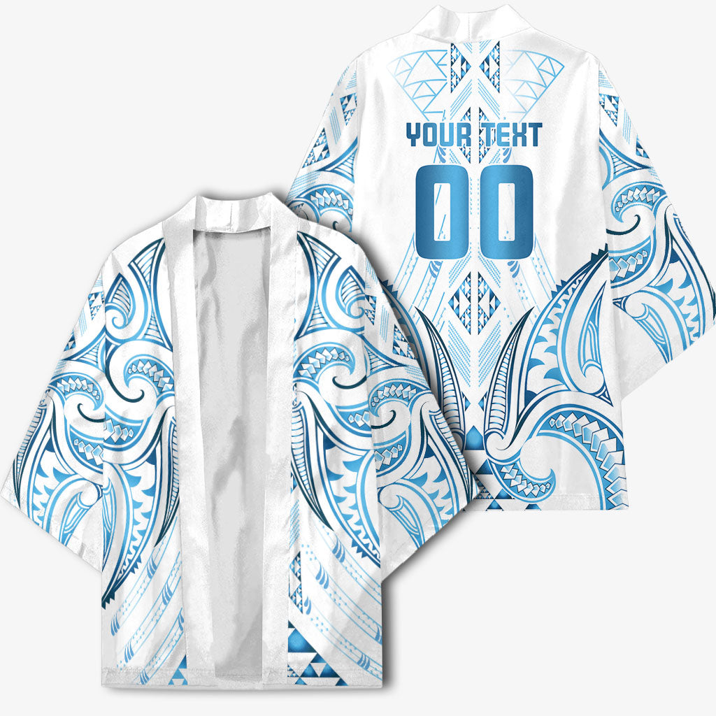 Maori Rugby Custom Ngaru Mangopare Kimono Kahui Whetu Niho Taniwha Motif LT9 - Polynesian Pride