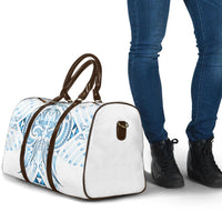 Maori Rugby Custom Ngaru Mangopare Travel Bag Kahui Whetu Niho Taniwha Motif LT9 - Polynesian Pride
