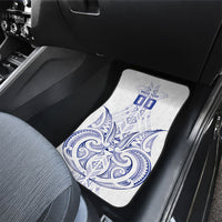 Maori Rugby Custom Ngaru Mangopare Car Mats Kikorangi Niho Taniwha Motif LT9 - Polynesian Pride