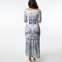 Maori Rugby Custom Ngaru Mangopare Puletasi Kikorangi Niho Taniwha Motif LT9 - Polynesian Pride