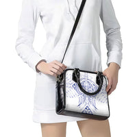 Maori Rugby Custom Ngaru Mangopare Shoulder Handbag Kikorangi Niho Taniwha Motif LT9 - Polynesian Pride