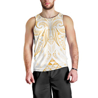 Maori Rugby Custom Ngaru Mangopare Men Tank Top Koura Niho Taniwha Motif LT9 - Polynesian Pride