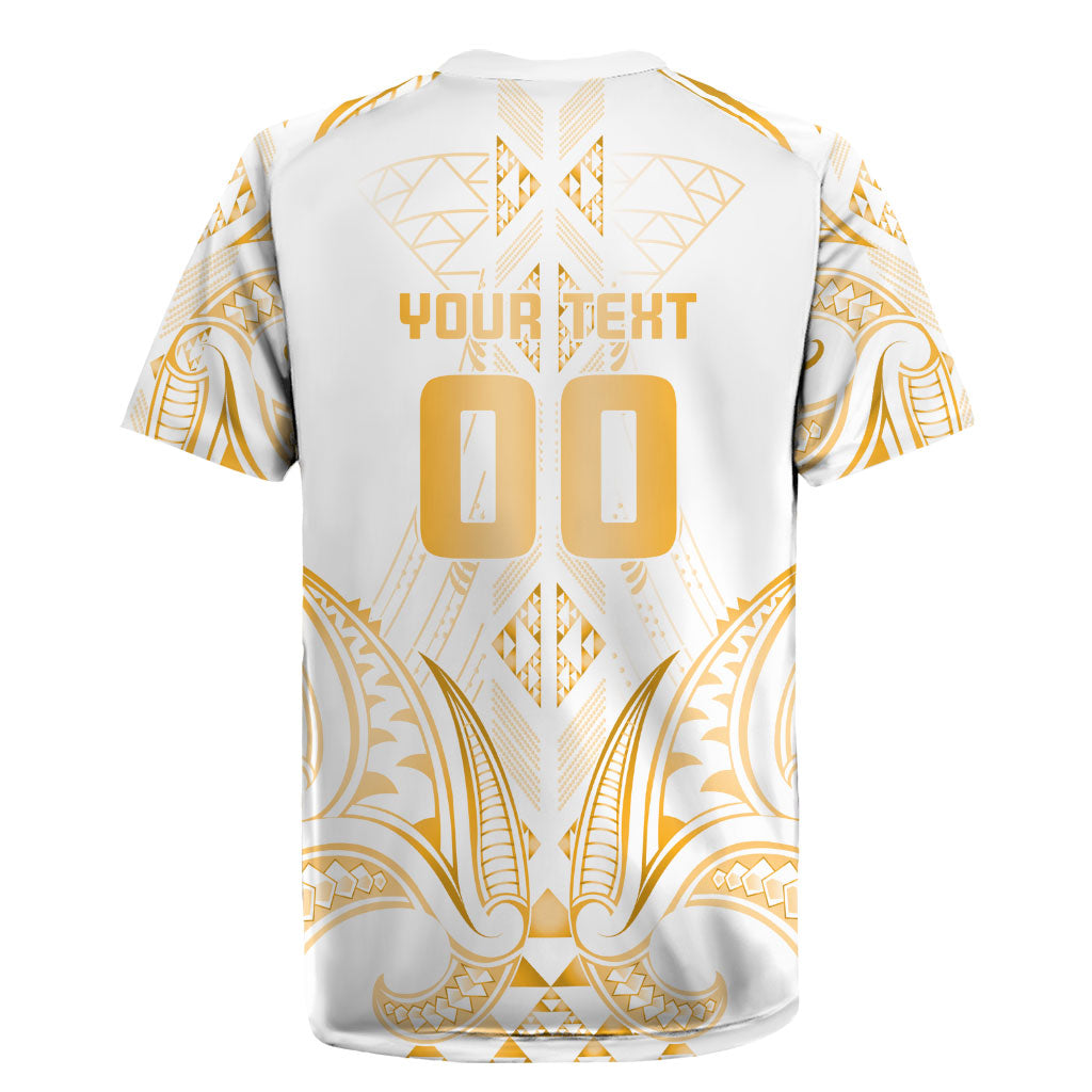 Maori Rugby Custom Ngaru Mangopare Rugby Jersey Koura Niho Taniwha Motif LT9 - Polynesian Pride