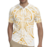 Maori Rugby Custom Ngaru Mangopare Rugby Jersey Koura Niho Taniwha Motif LT9 - Polynesian Pride