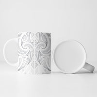 Maori Rugby Custom Ngaru Mangopare Ceramic Mug Kiwikiwi Niho Taniwha Motif LT9 - Polynesian Pride