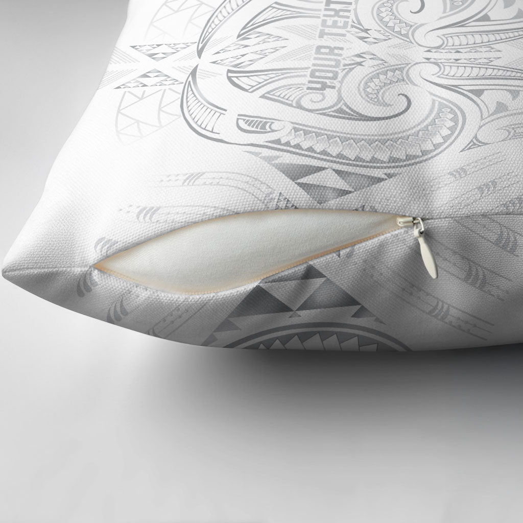 Maori Rugby Custom Ngaru Mangopare Pillow Cover Kiwikiwi Niho Taniwha Motif LT9 - Polynesian Pride