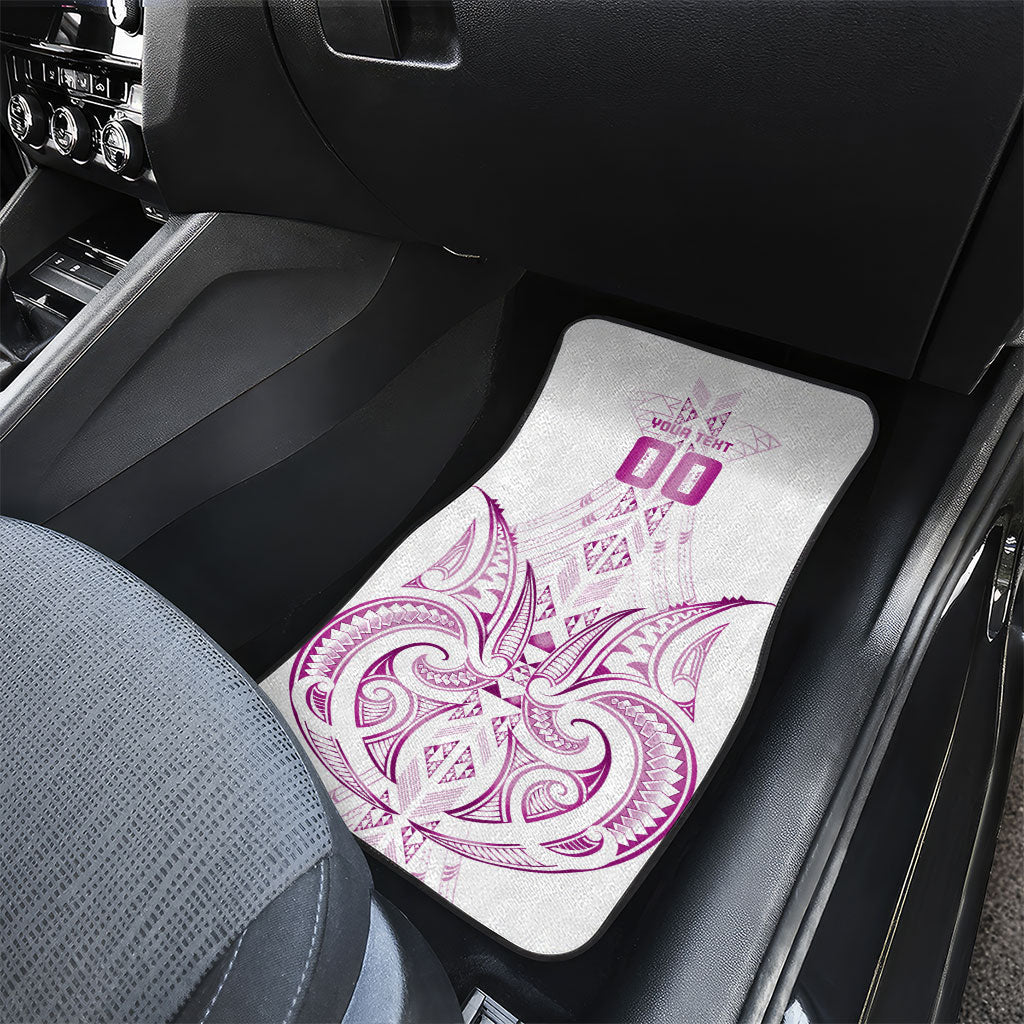 Maori Rugby Custom Ngaru Mangopare Car Mats Mawhero Niho Taniwha Motif LT9 - Polynesian Pride