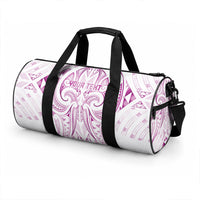 Maori Rugby Custom Ngaru Mangopare Duffle Bag Mawhero Niho Taniwha Motif LT9 - Polynesian Pride