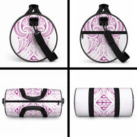 Maori Rugby Custom Ngaru Mangopare Duffle Bag Mawhero Niho Taniwha Motif LT9 - Polynesian Pride