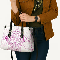 Maori Rugby Custom Ngaru Mangopare Leather Bag Mawhero Niho Taniwha Motif LT9 - Polynesian Pride