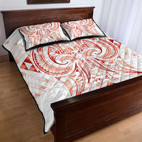 Maori Rugby Custom Ngaru Mangopare Quilt Bed Set Whero Niho Taniwha Motif LT9 - Polynesian Pride